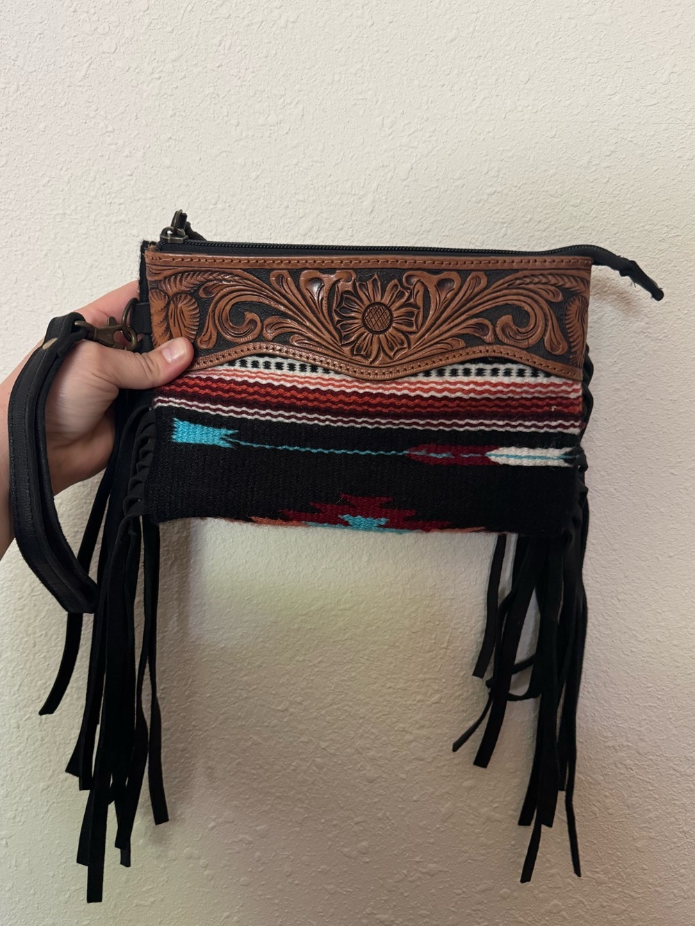 American Darling Hand-Tooled Western Bag
